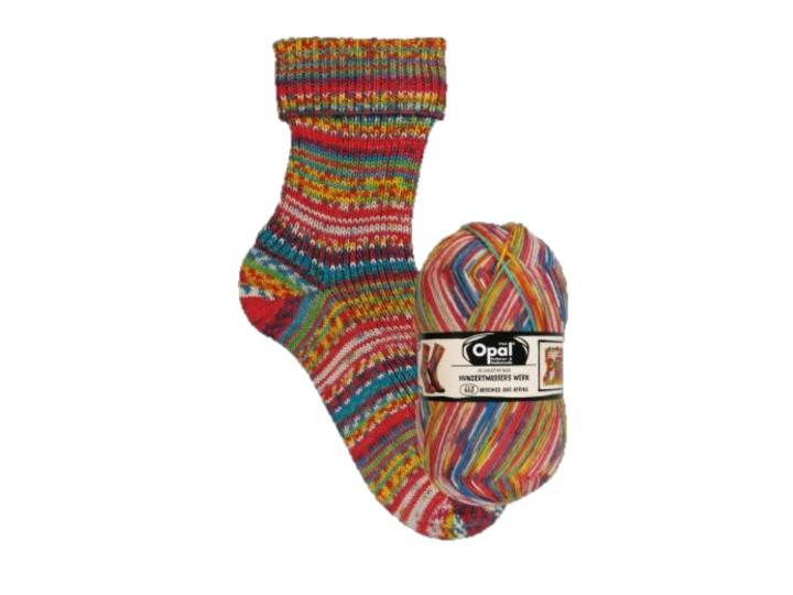 Opal Wool After Hundertwasser IV Farewell from Africa (668)