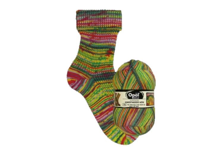 Opal Wool After Hundertwasser IV The Rain Falls Far From Us (692)