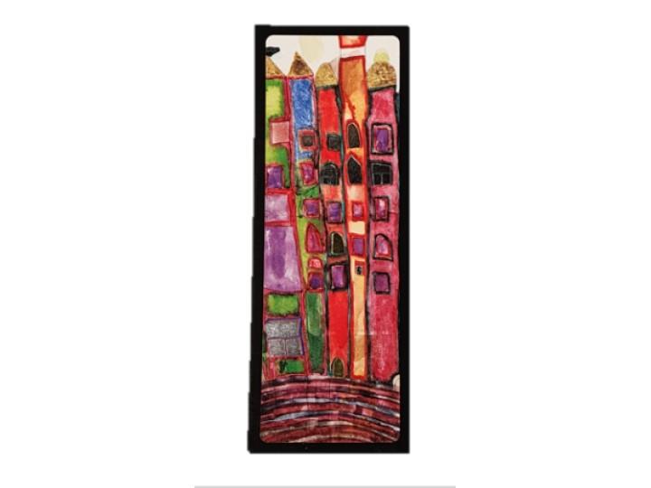 Hundertwasser Book Mark Who Has Eaten All My Windows (970)