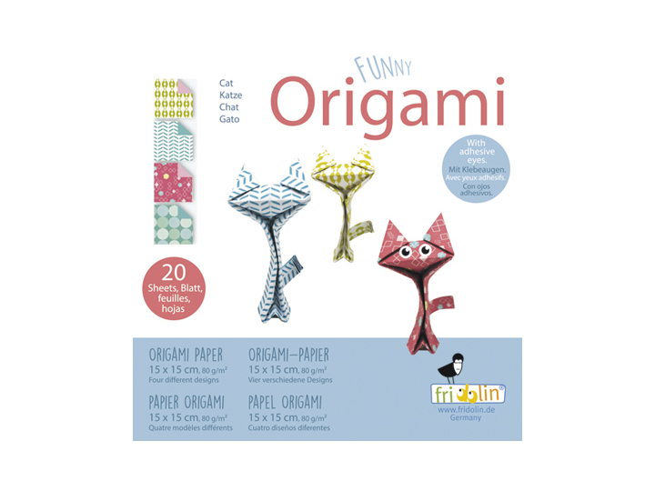 Origami Funny Cats