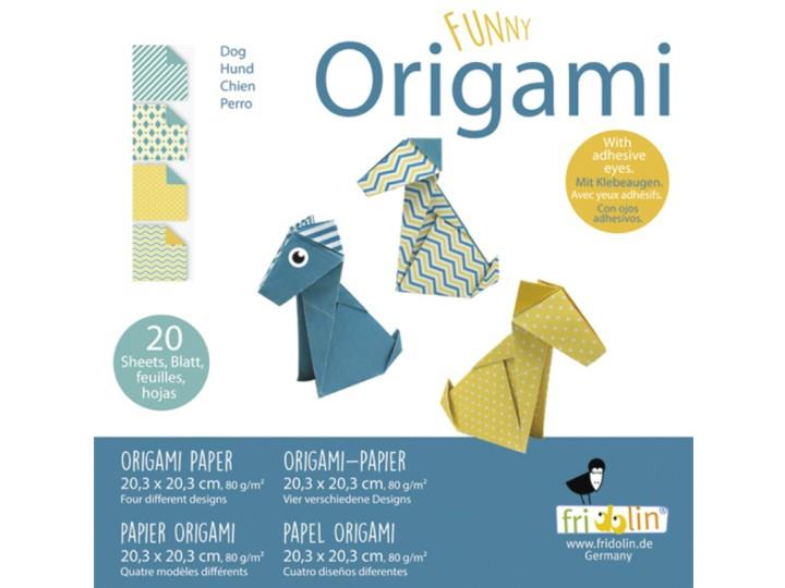 Origami Funny Big Dog