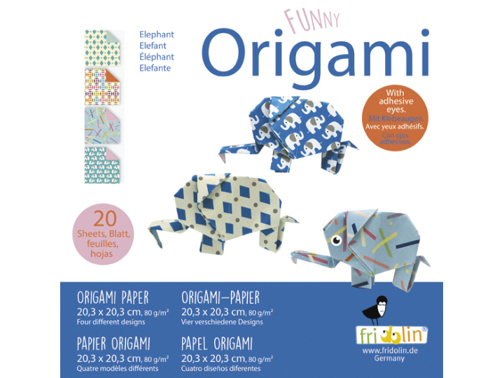 Origami Funny Big Elephant