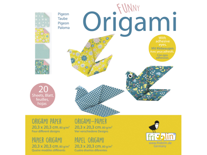 Origami Funny Big Pigeon