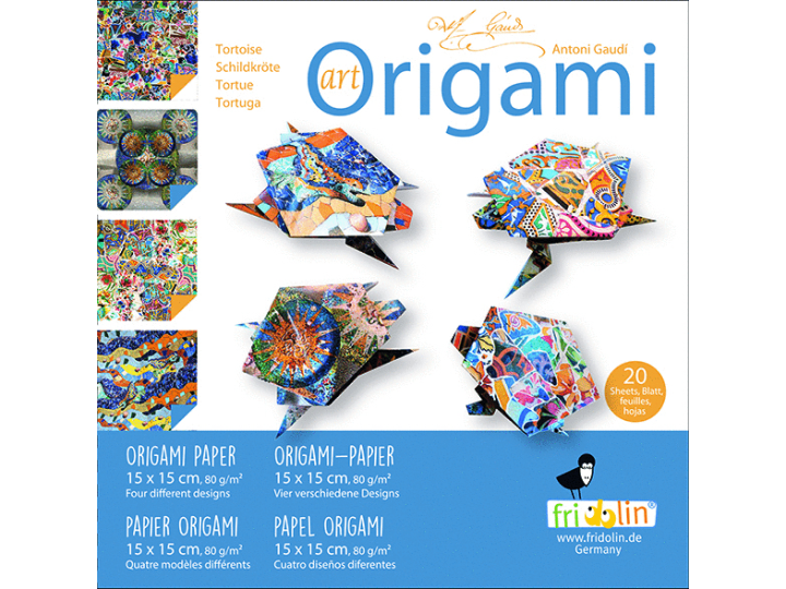 Origami Art Antoni Gaudi (Turtle)