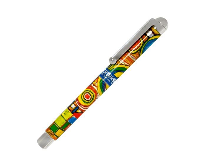 Hundertwasser Ball Point Pen Secret Flowers (725)