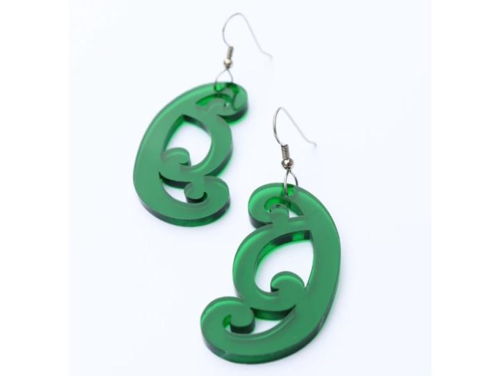 Koiri Green Earrings Medium - Nichola
