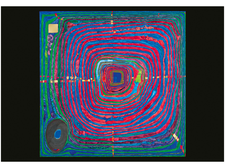 The Big Way (224) - Hundertwasser Art Card