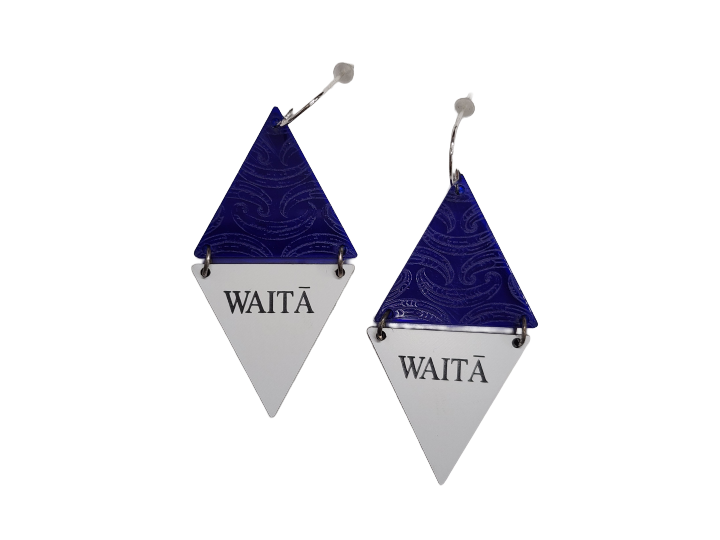 Waita Blue Earrings - Nichola