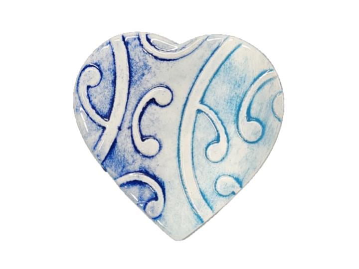 Heart Kowhaiwhai Small C - Borrowed Earth