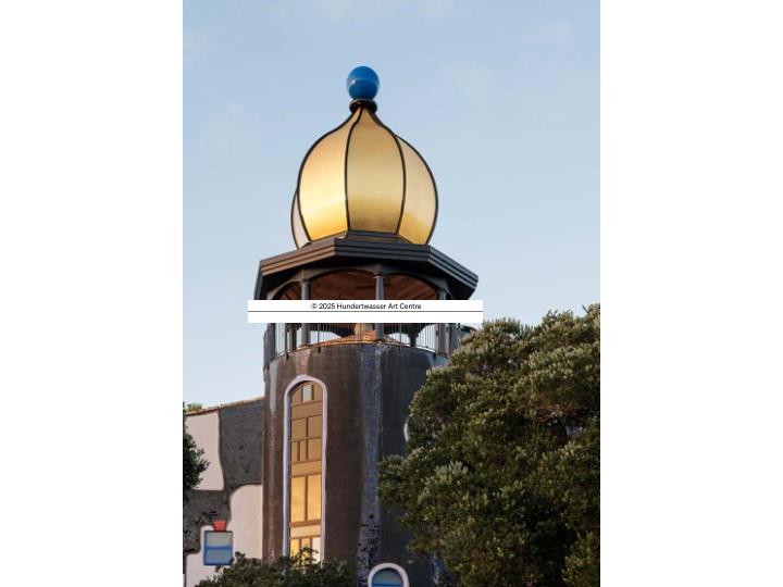 Hundertwasser Art Centre Post Card 2025 Cupola