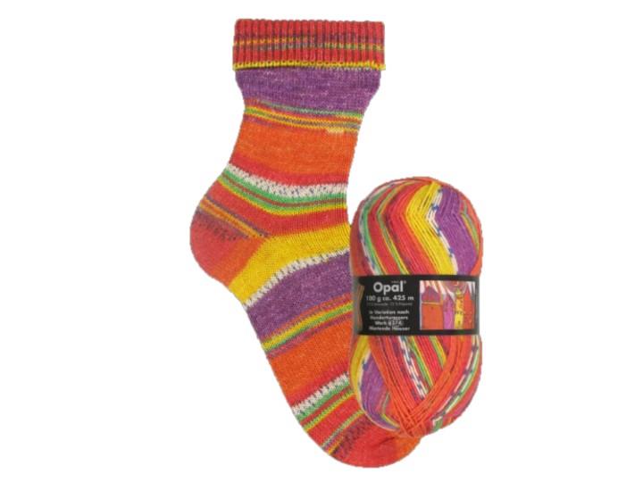 Opal Wool According to Hundertwasser I Waiting Houses (637A)