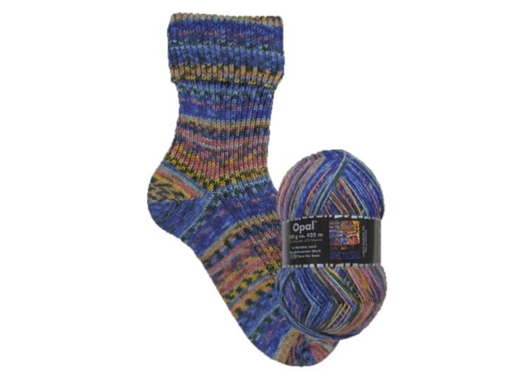 Opal Wool According to Hundertwasser III Save the Seas (777D)