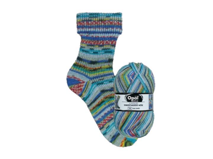 Opal Wool After Hundertwasser IV Blue Blues (944)