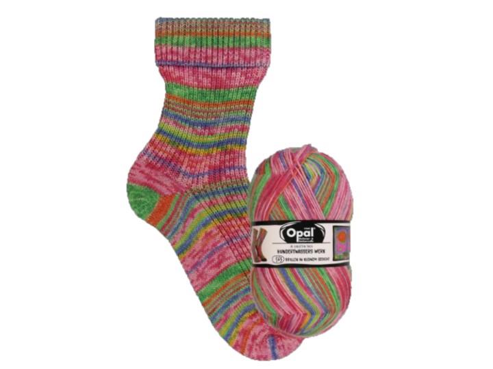 Opal Wool After Hundertwasser IV Glasses in a Small Face (563)