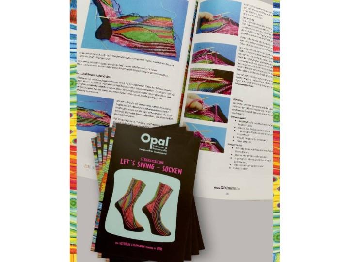 Opal Swing Sock Pattern Booklet English