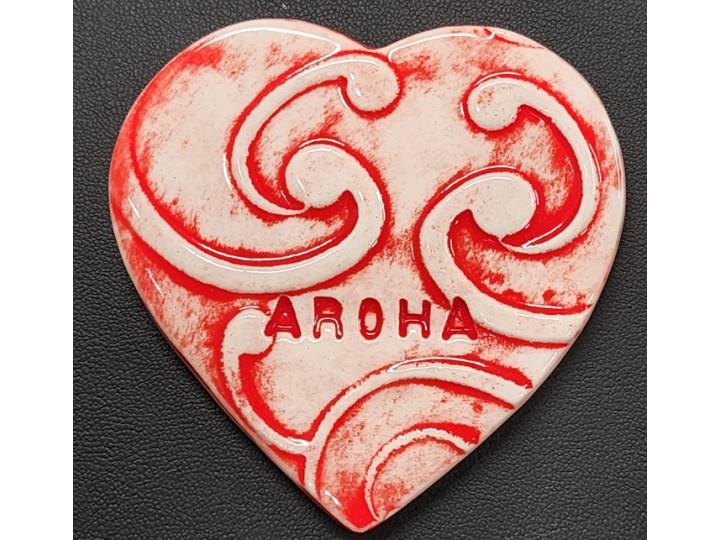 Heart Kowhaiwhai Small D - Borrowed Earth