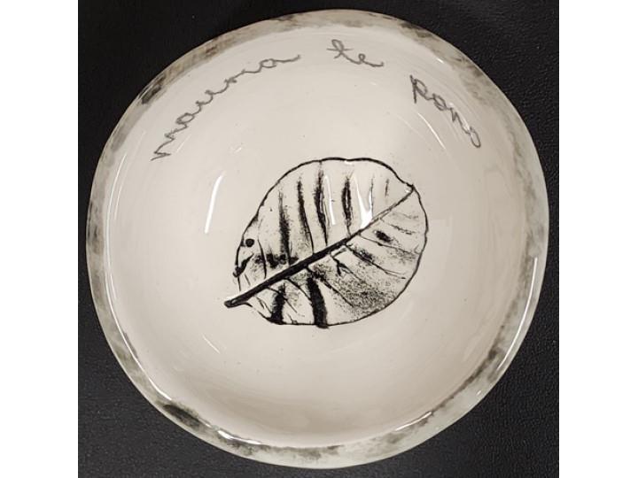 Whakatauki Bowl Small F - Borrowed Earth