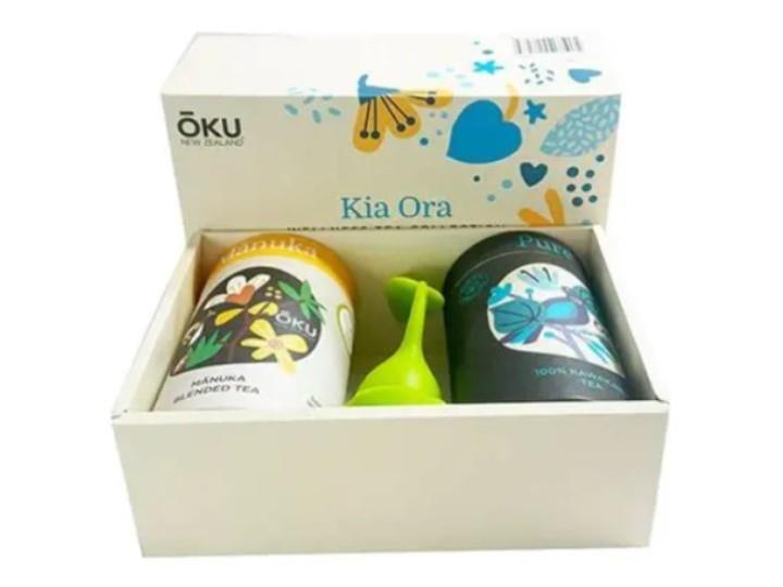 Oku Kia Ora Gift Box – Native New Zealand Tea Selection