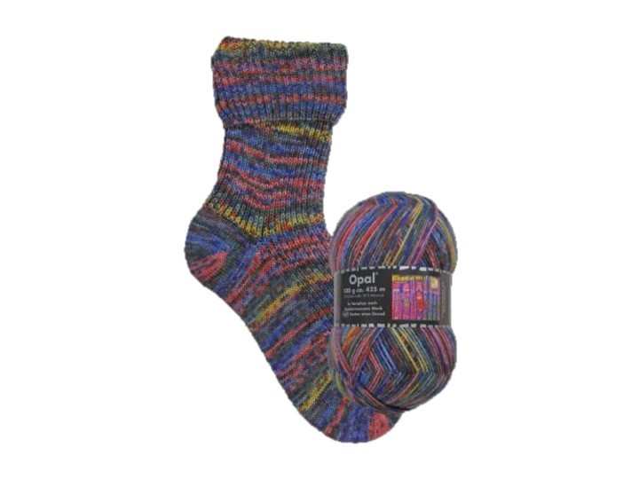 Opal Wool According to Hundertwasser III Garden Without Bottom (467)