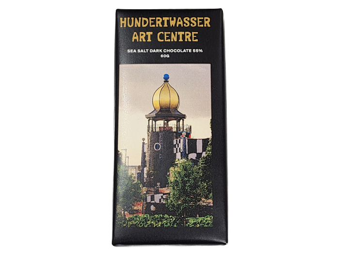 Bennetts of Mangawhai Hundertwasser Sea Salt Dark Chocolate