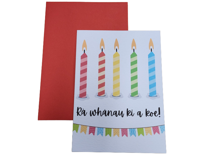 Ra Whanau ki a Koe Card