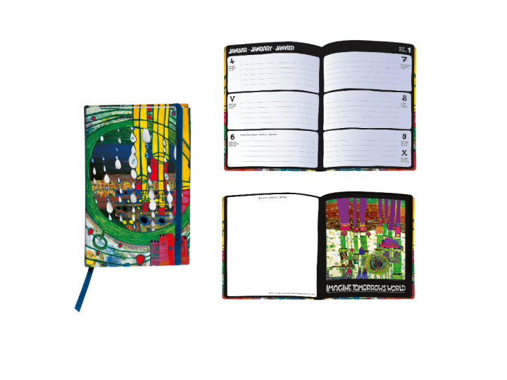 Hundertwasser 2027 Agenda Rainy Day (676)