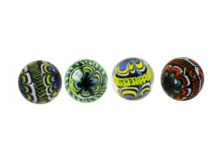 Rinky-dink assorted Handmade Glass Marble - 22mm
