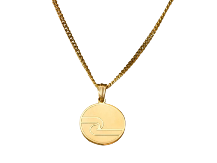 Tino Necklace (Gold) by Rerehua Boutique