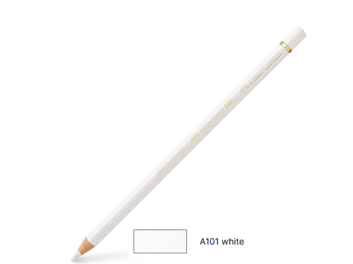 Polychromos Artists’ Pencil #101 White Faber Castell Was $3.95 Now $3.16