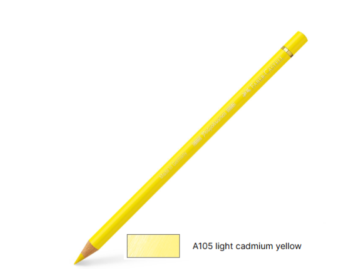 Polychromos Artists’ Pencil #105 Light Cadmium Yellow Faber Castell Was $3.95 Now $3.16