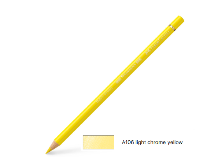Polychromos Artists’ Pencil #106 Light Chrome Yellow Faber Castell Was $3.95 Now $3.16