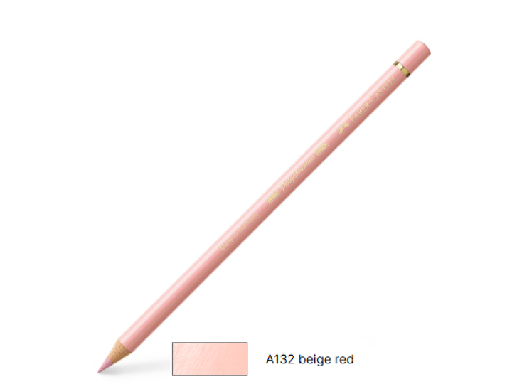 Polychromos Artists’ Pencil #132 Beige Red Faber Castell Was $3.95 Now $3.16