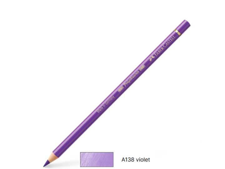 Polychromos Artists’ Pencil #138 Violet Faber Castell Was $3.95 Now $3.16