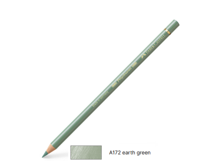 Polychromos Artists’ Pencil #172 Earth Green Faber Castell Was $3.95 Now $3.16