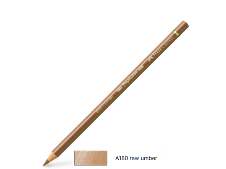 Polychromos Artists’ Pencil #180 Raw Umber Faber Castell Was $3.95 Now $3.16