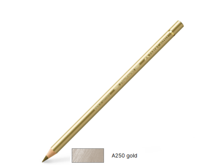 Polychromos Artists’ Pencil #250 Gold Faber Castell Was $3.95 Now $3.16