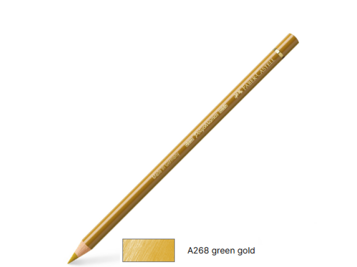 Polychromos Artists’ Pencil #268 Green Gold Faber Castell Was $3.95 Now $3.16