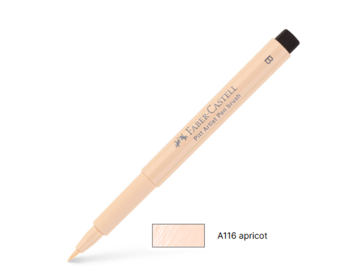 Pitt Artist Pen Brush 116 Aproicot Faber Castell Was $6.00 Now $4.80